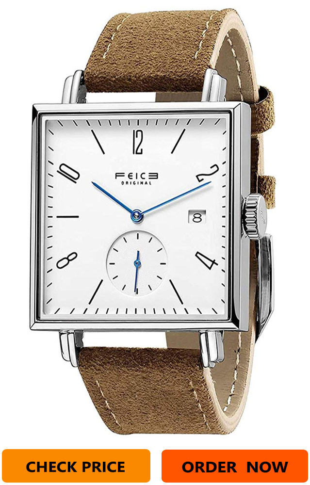 FEICE Sapphire Crystal Square Automatic Watch