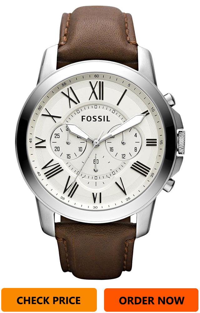 Fossil Grant Men’s Watch White