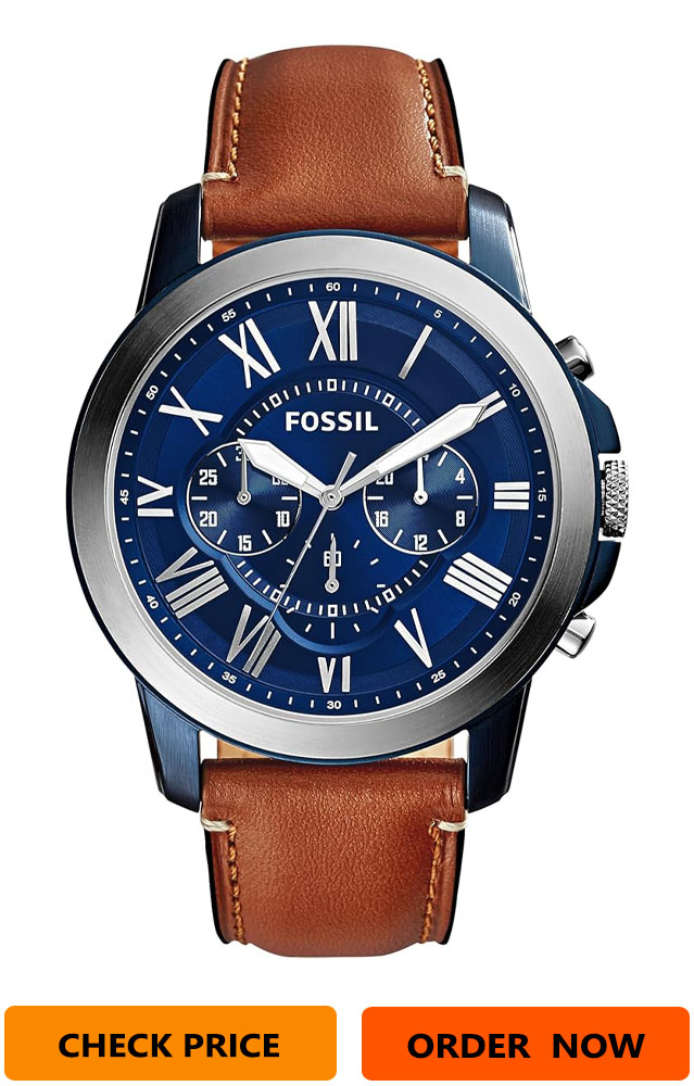 Fossil Grant Men’s Watch Blue