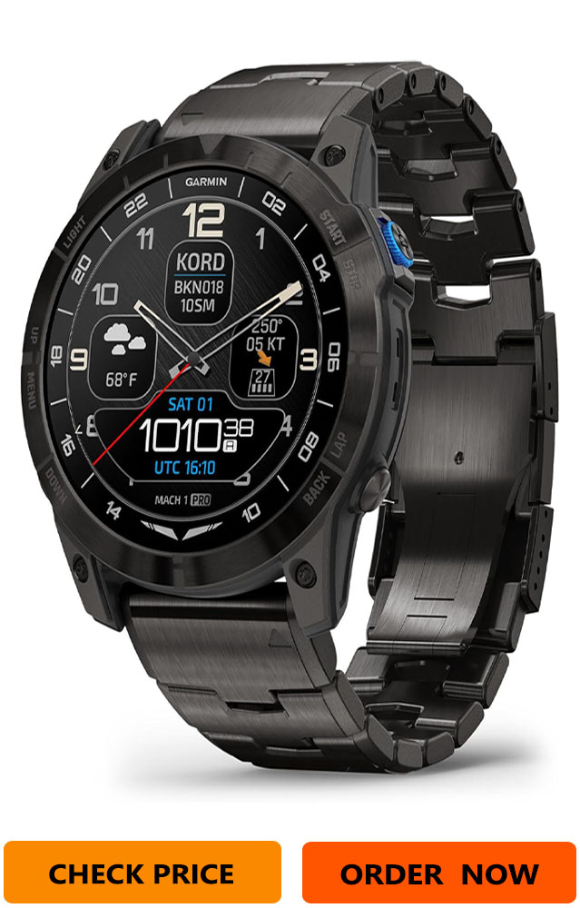 Garmin D2™ Mach 1 Pro, Aviator Smartwatch with GPS