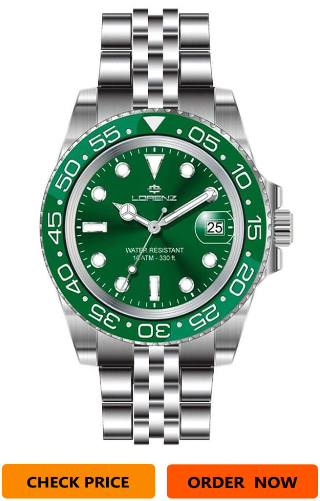 LORENZ 26122NN Men’s Watch Green