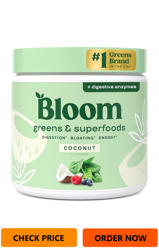 Bloom Nutrition Superfood Greens Powder