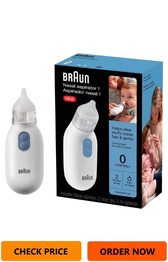 Braun Electric Nasal Aspirator for Newborns