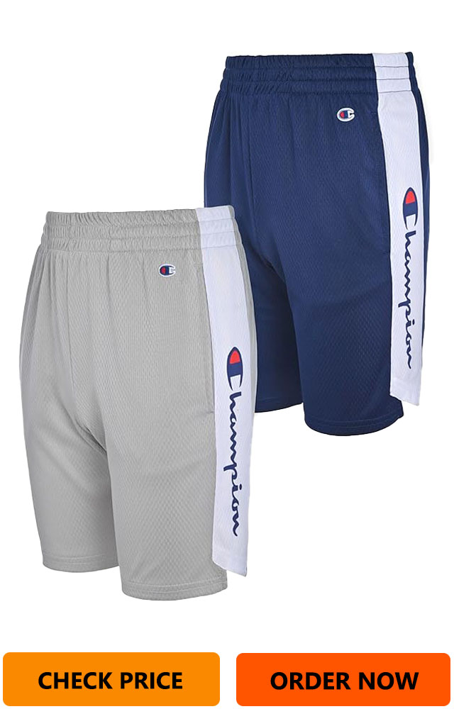 Champion Boys Hertiage Script Mesh Short