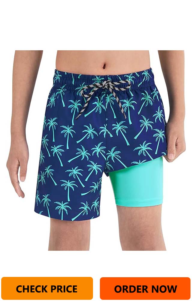 Cozople Boys Swim Trunks Compression