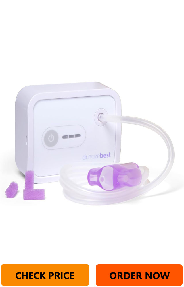 Dr. Noze Best NozeBot Electric Baby Nasal Aspirator