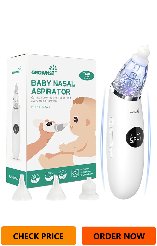 GROWNSY Nasal Aspirator for Baby