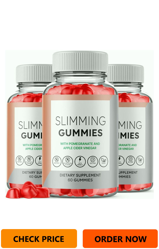 Slimming Gummies Apple Cider Vinegar – 60 Capsules (3 Pack)