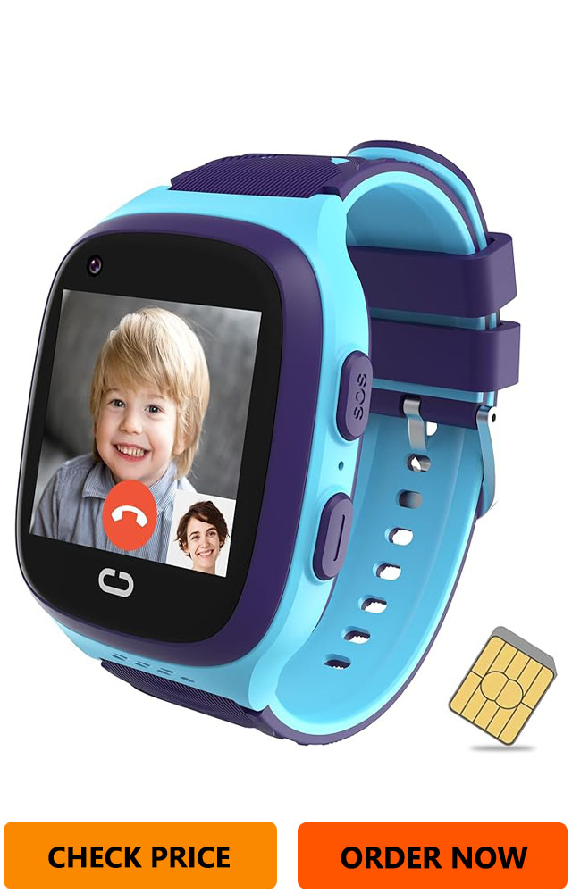 Smart Watch for Kids with GPS Tracker & Cell Phone