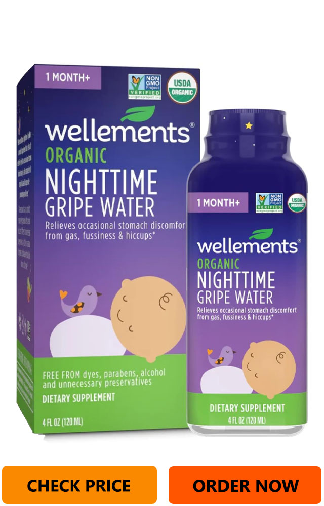 Wellements Organic Nighttime Gripe Water