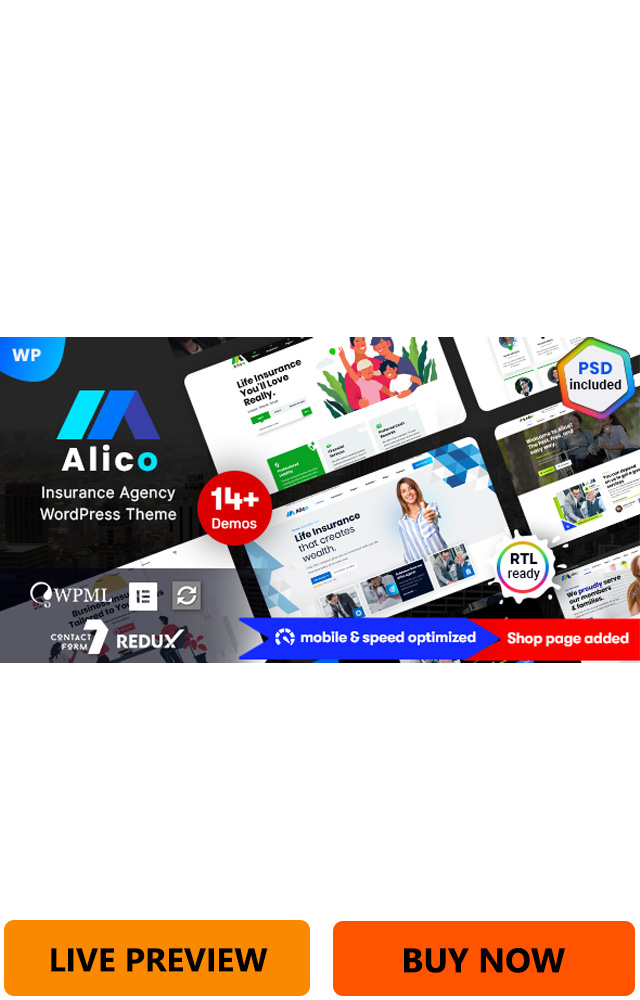 Alico Insurance WordPress