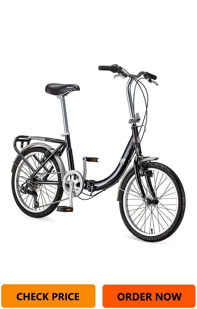 Schwinn Loop Folding Bike for Adult Men Women